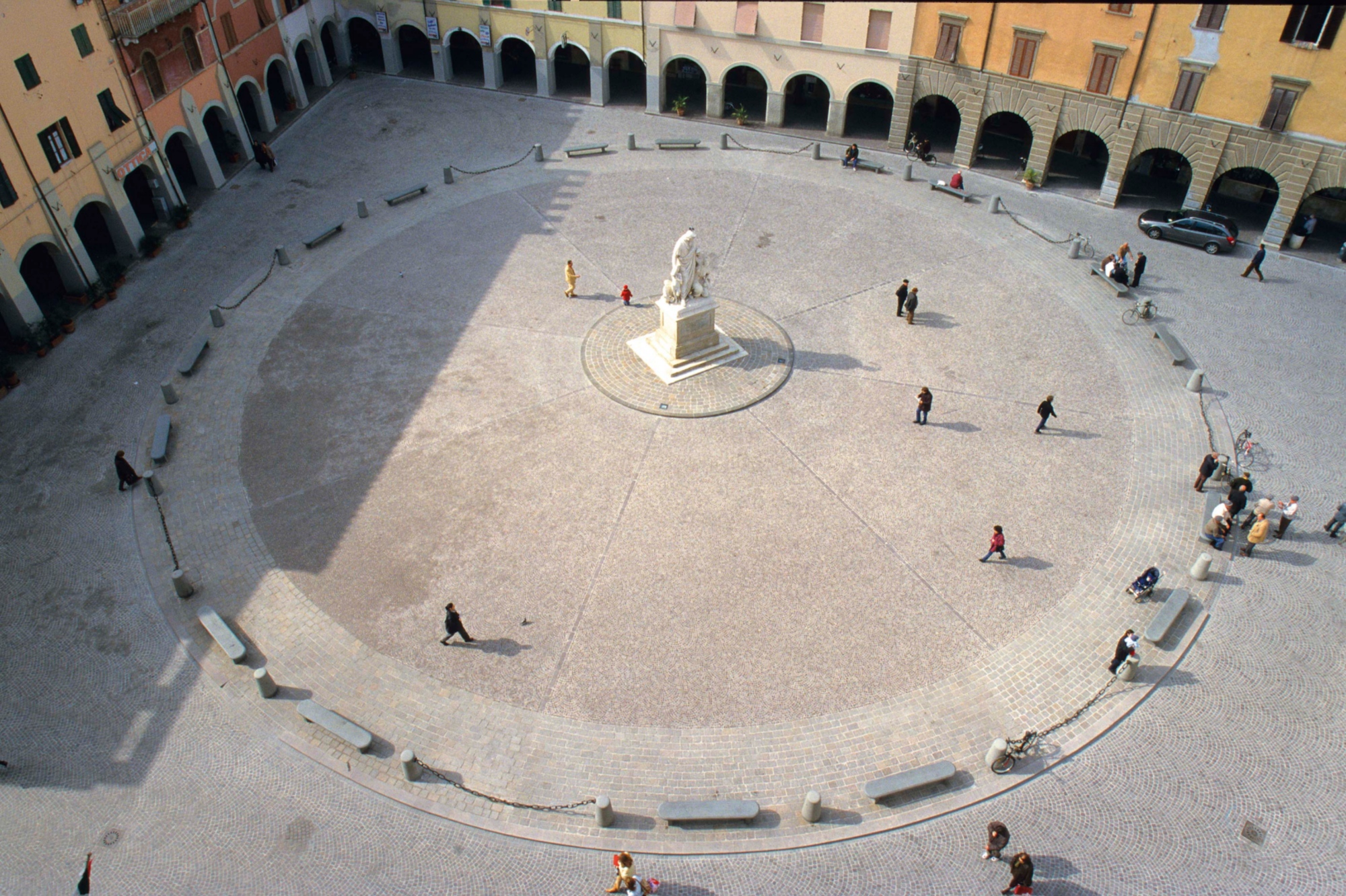 Piazza Dante a Grosseto