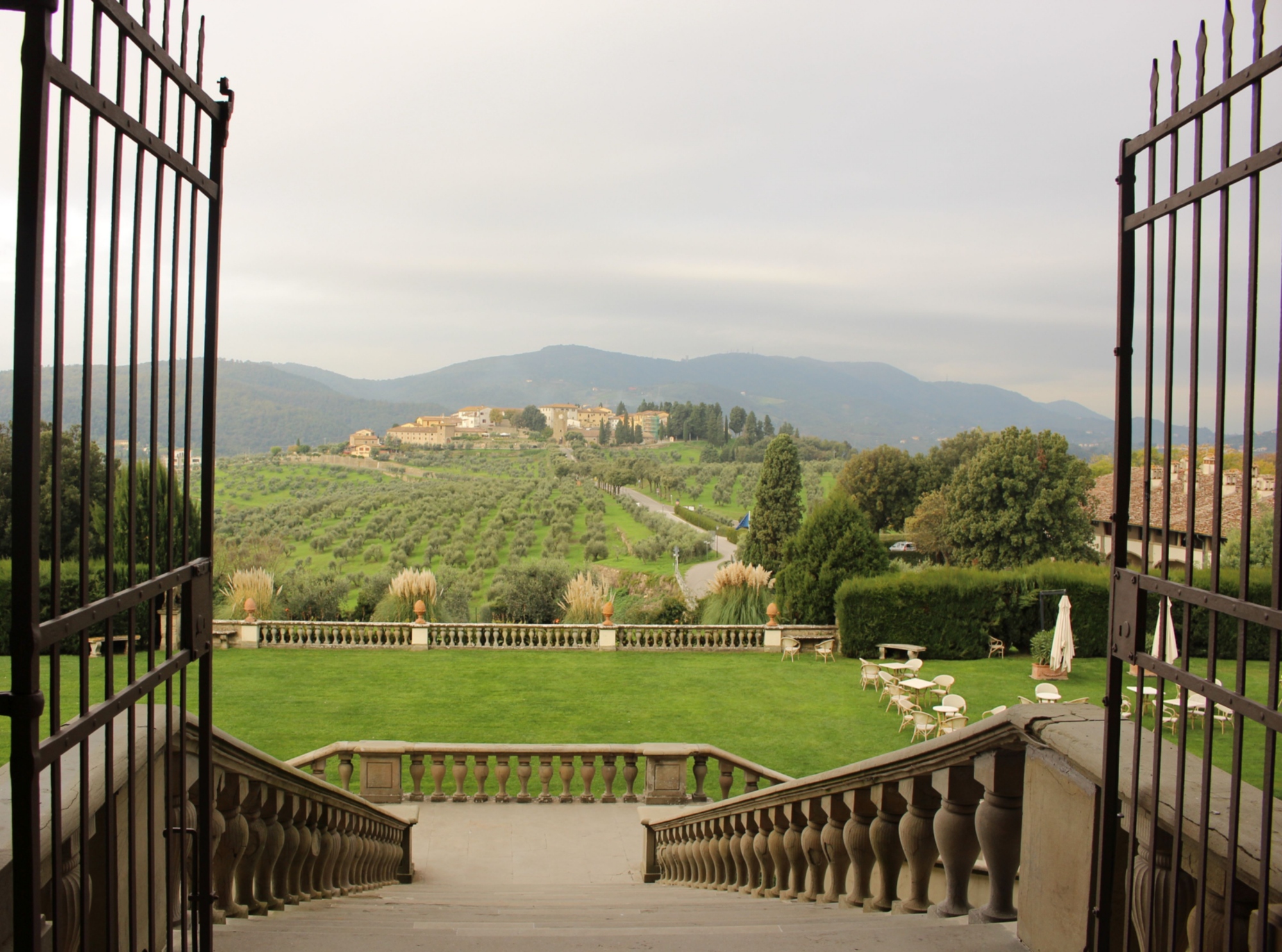 View from Artimino form Villa La Ferdinanda