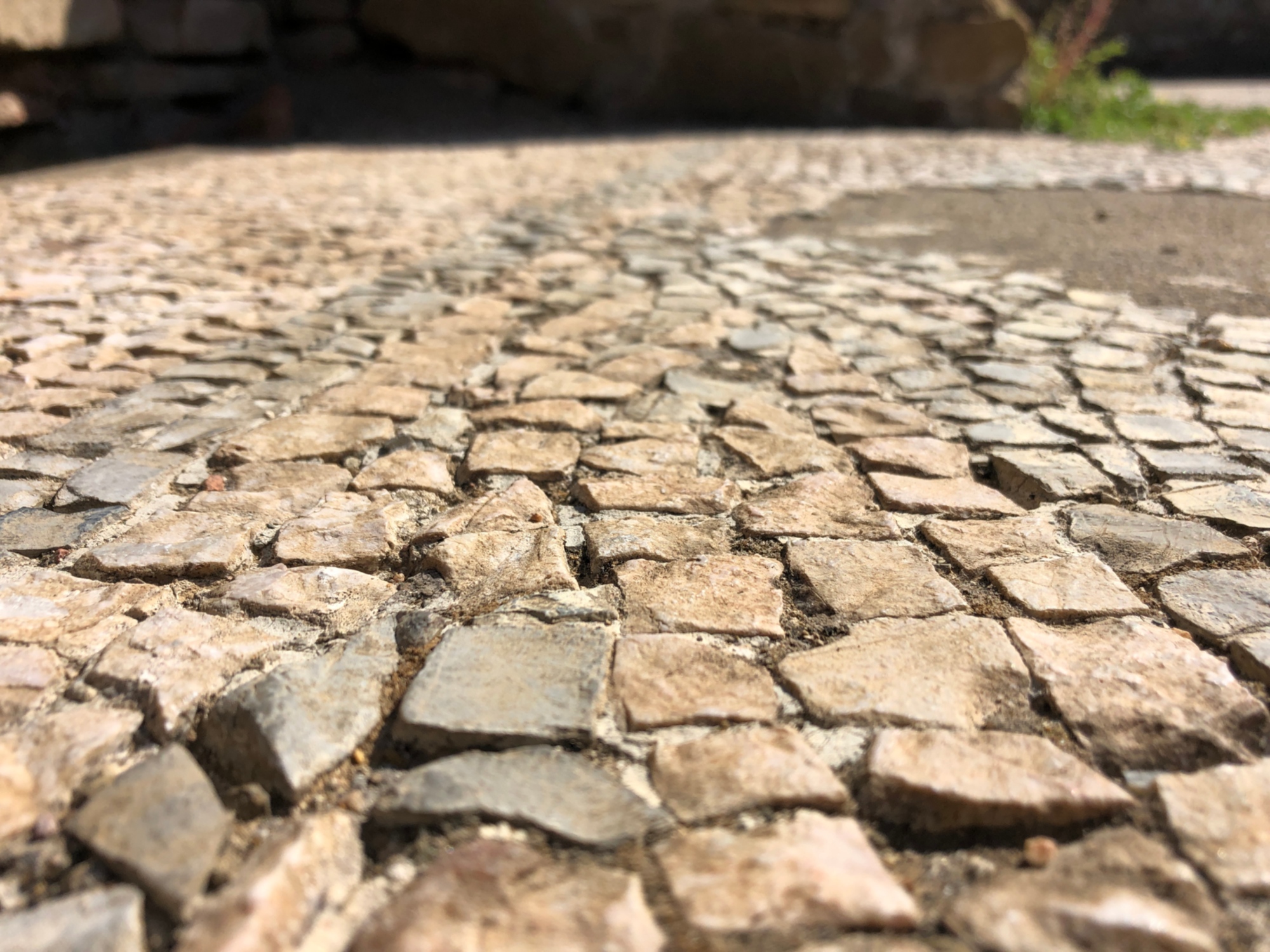 Paving stones at Roselle