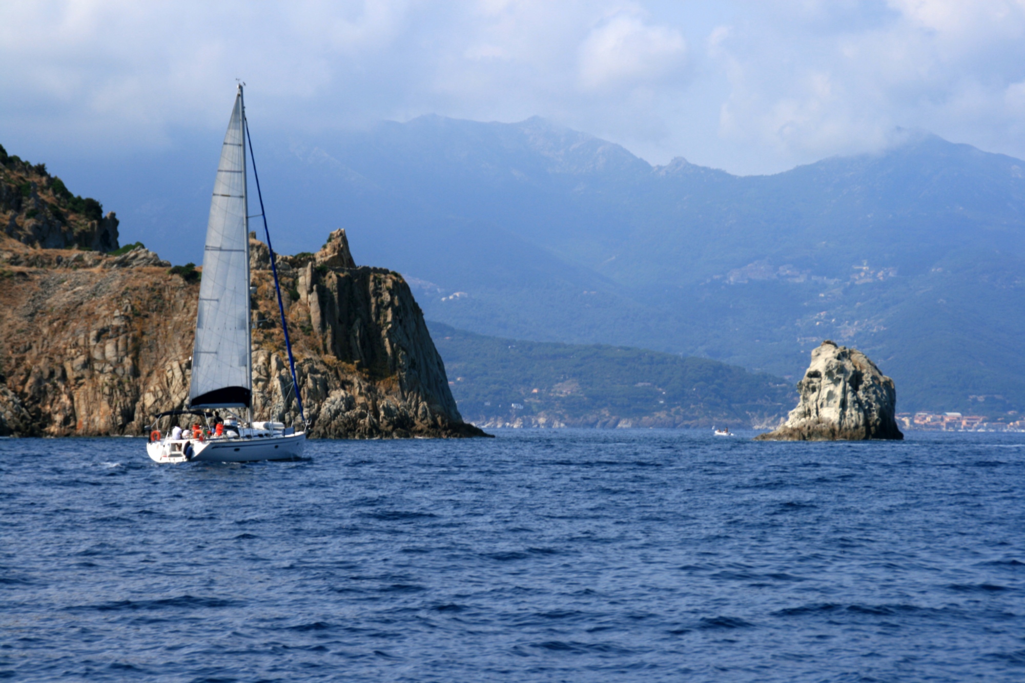 Segelboot, Insel Elba